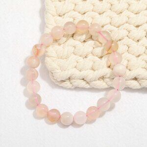 8mm Pink Cherry Blossom Agate DIY Jewelry Making